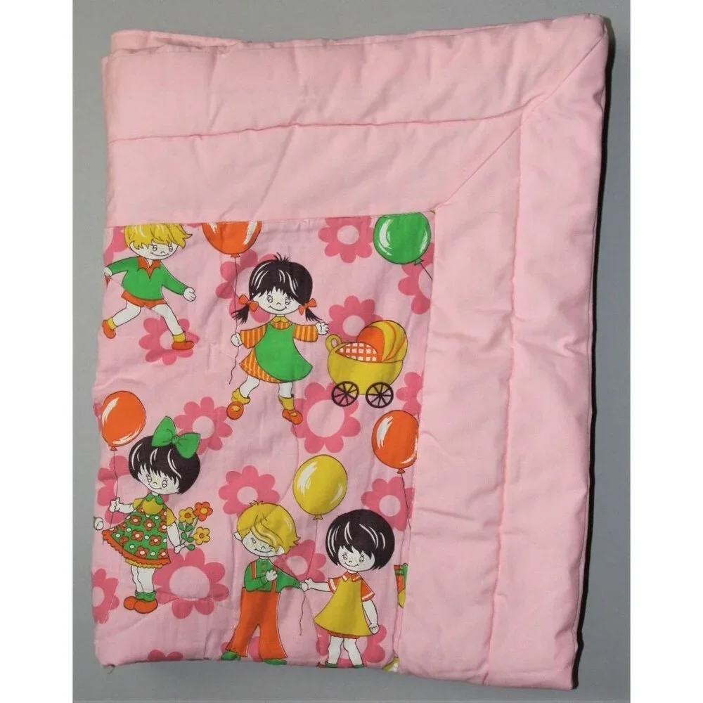 Baby Quilt Machine Quilted 33